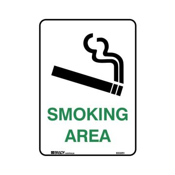 Smoking Area Sign - Smoking Area