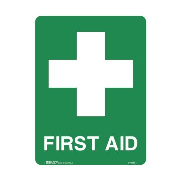 Emergency Information Sign - First Aid