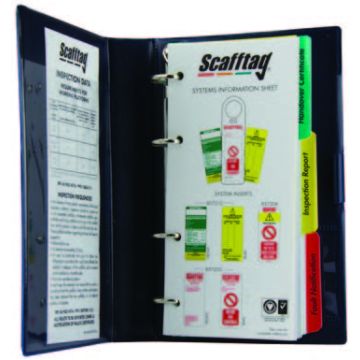 Scafftag Blue Book Notification of Fault Refills