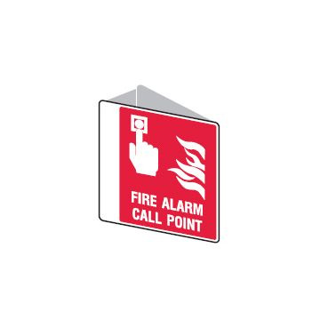 Call Point Picto Fire Alarm Call Point Sign - 225mm (W) x 225mm (H), Polypropylene