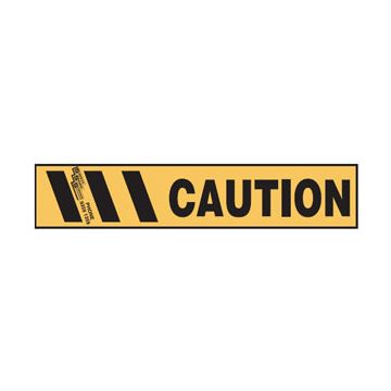 Caution Black/Yellow Stripe Barrier Tape