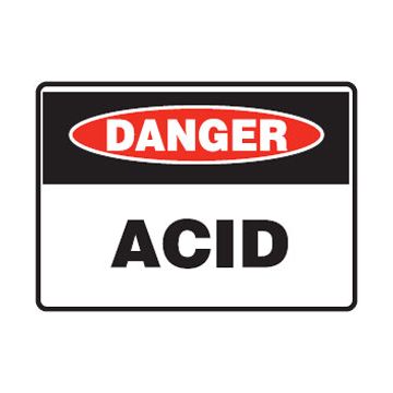 Danger Sign - Acid