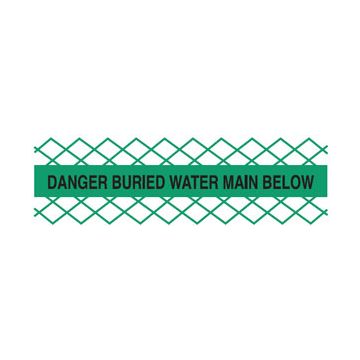 Detectable Mesh Tape - Danger Water Main Below