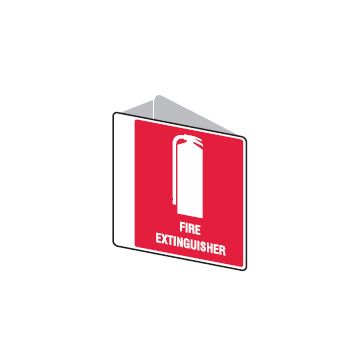 Extinguisher Picto Fire Extinguisher Sign - 225mm (W) x 225mm (H), Polypropylene