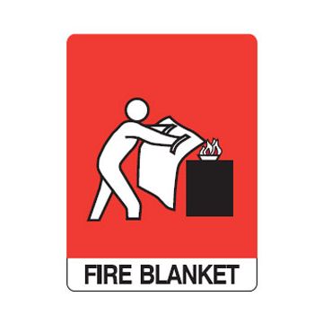 Fire Blanket Picto Fire Blanket Sign