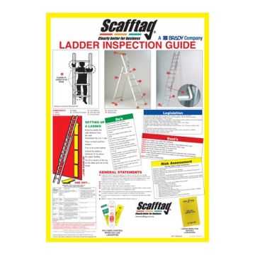 Scafftag Ladder Inspection Guide Poster