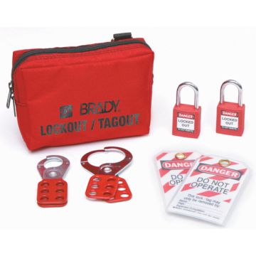 Lockout Belt Pouch - Red