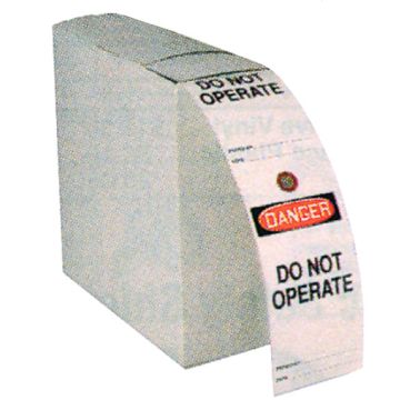 Safety TagS - Do not Operate