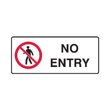 No Entry Picto No Entry Sign