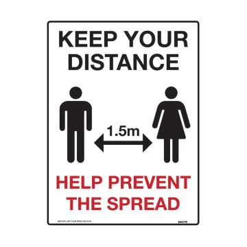 Keep Your Distance Help Prevent The Spread