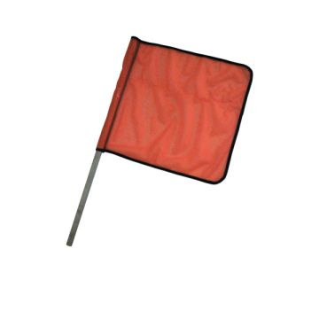 Vehicle and Truck Identification - Cloth Flag with Wood Handle