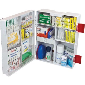 TFA Burns Workplace First Aid Kit-ABS Wall Mount