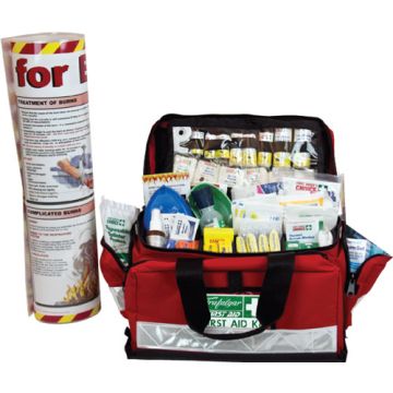 TFA Burns Workplace First Aid Kit-Portable Soft Case