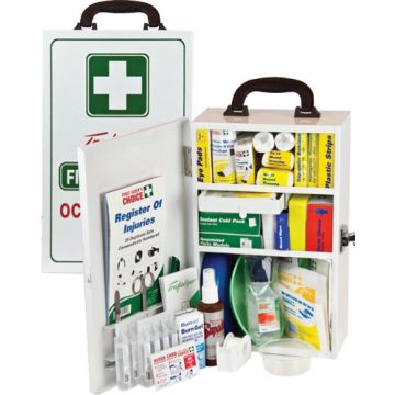 TFA National Workplace First Aid Metal Wall Mount Kit