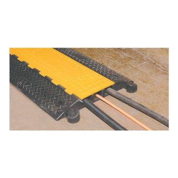 Rubber Cable Protector - 3 Channel, 900x600x90mm