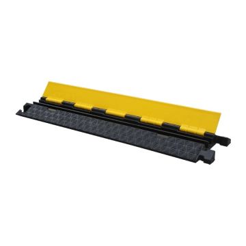 Cable Protector 2 Channel Rubber 900mm x 250mm x 45mm
