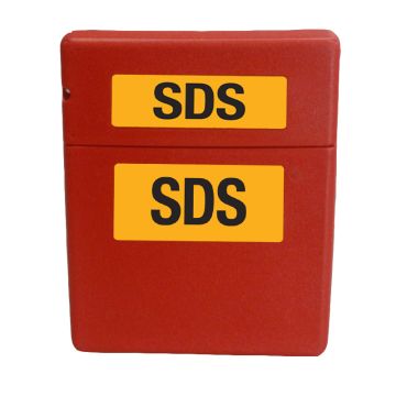 SDS Document Storage Value Box - Top Opening, 255mm (W) x 320mm (H) x 60mm (D)