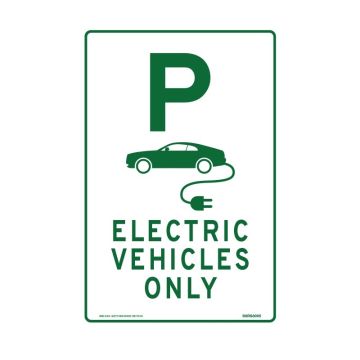 Parking Control Sign - Electric Vehicles Only