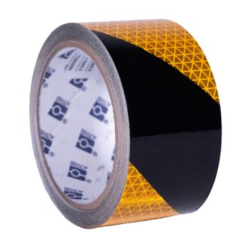 Ultra High-Intensity Class 1 Exterior Tapes, Black/Yellow